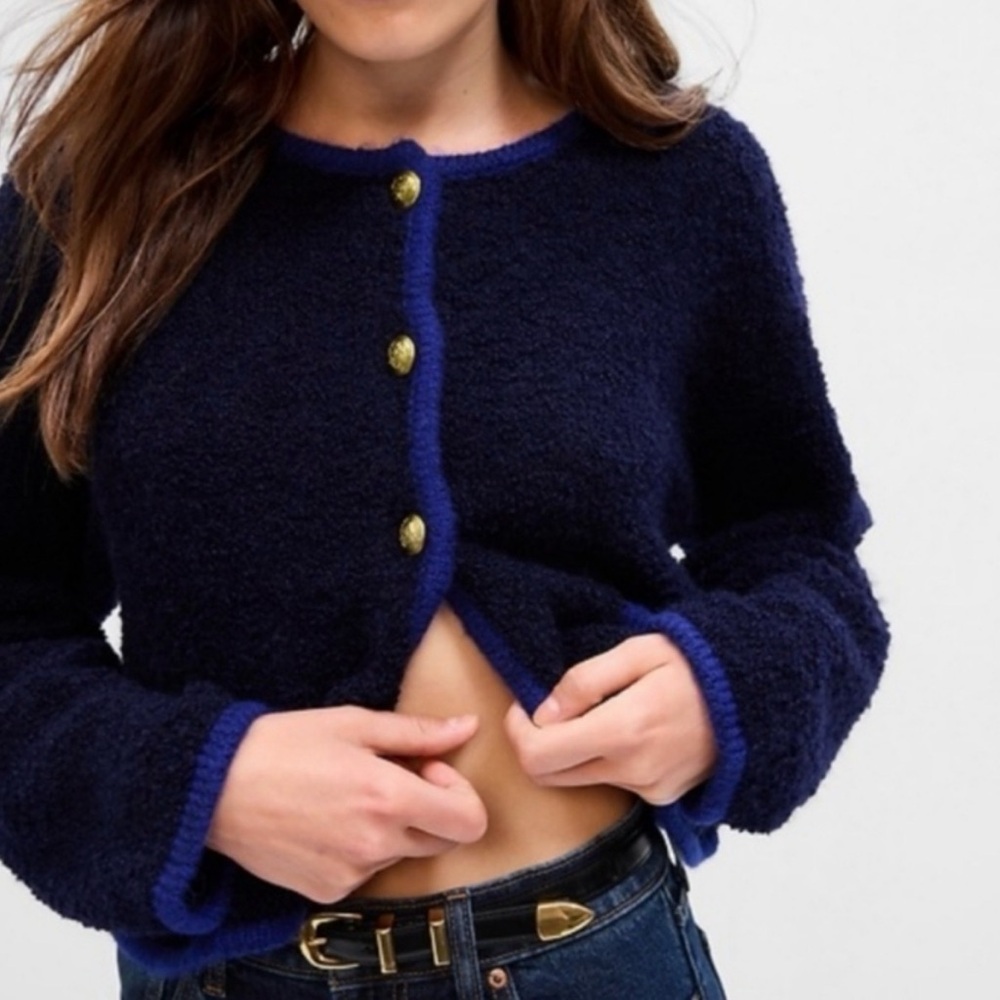 GAP Navy Cardigan